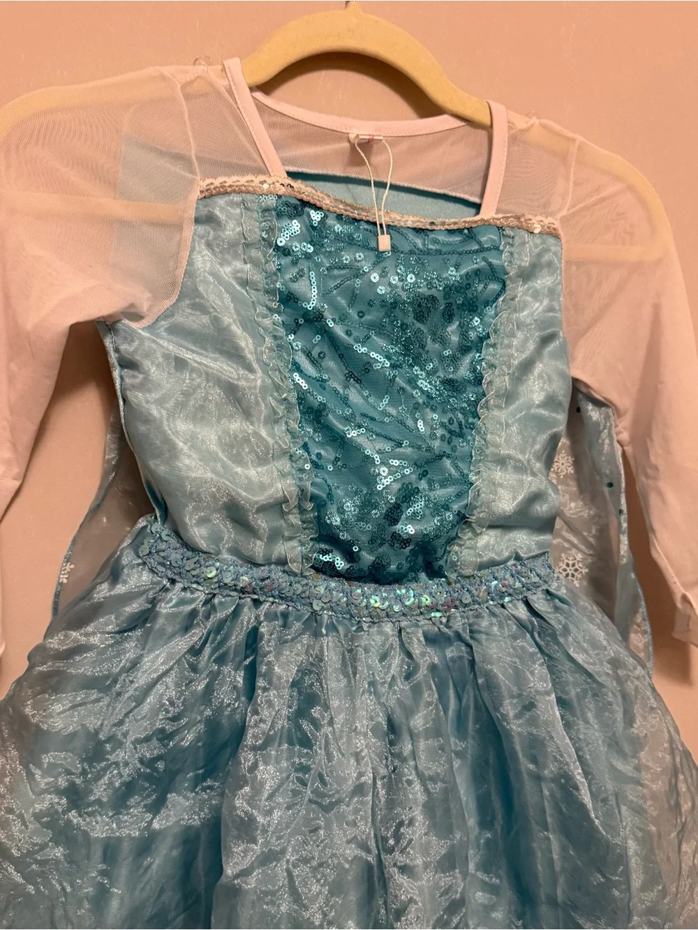 Little Girl Blue Princess Costume Dress - Elsa like Costume size 5